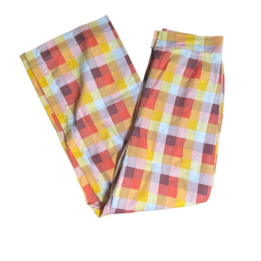 Vintage 90s Checkered Pants - Picture 4 of 4